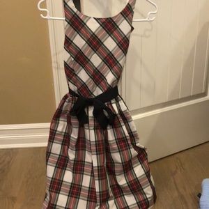Girls Polo Ralph Lauren Plaid Dress Size 14